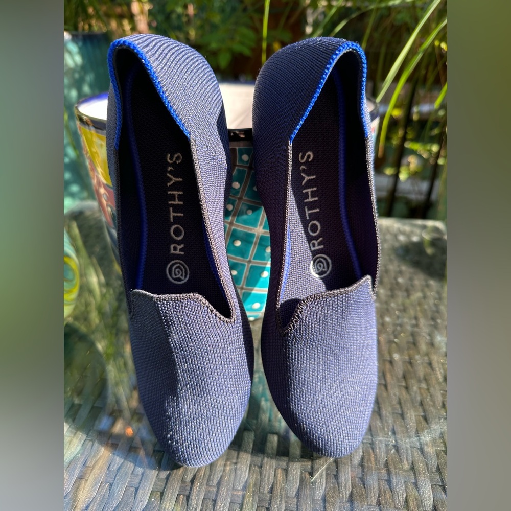 Rothy's Deep Blue Loafers